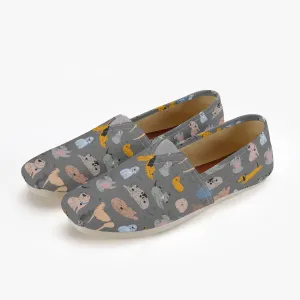 Cute Pups Canvas Toms Shoes