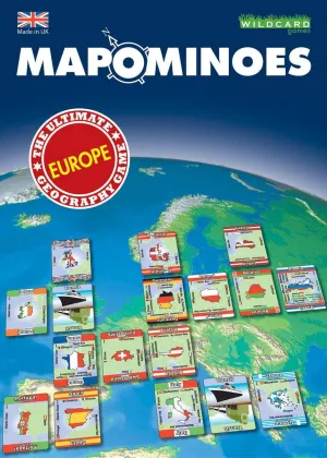 MAPOMINOES EUROPE- The Ultimate Geography Game