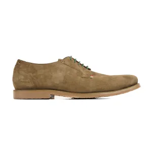 Yoshi - Men's Camel Kid Suede Derby Shoe